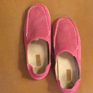 Pink Olukai Nohea loafer